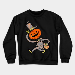 Good Day, Mister Pumpkin Head Crewneck Sweatshirt